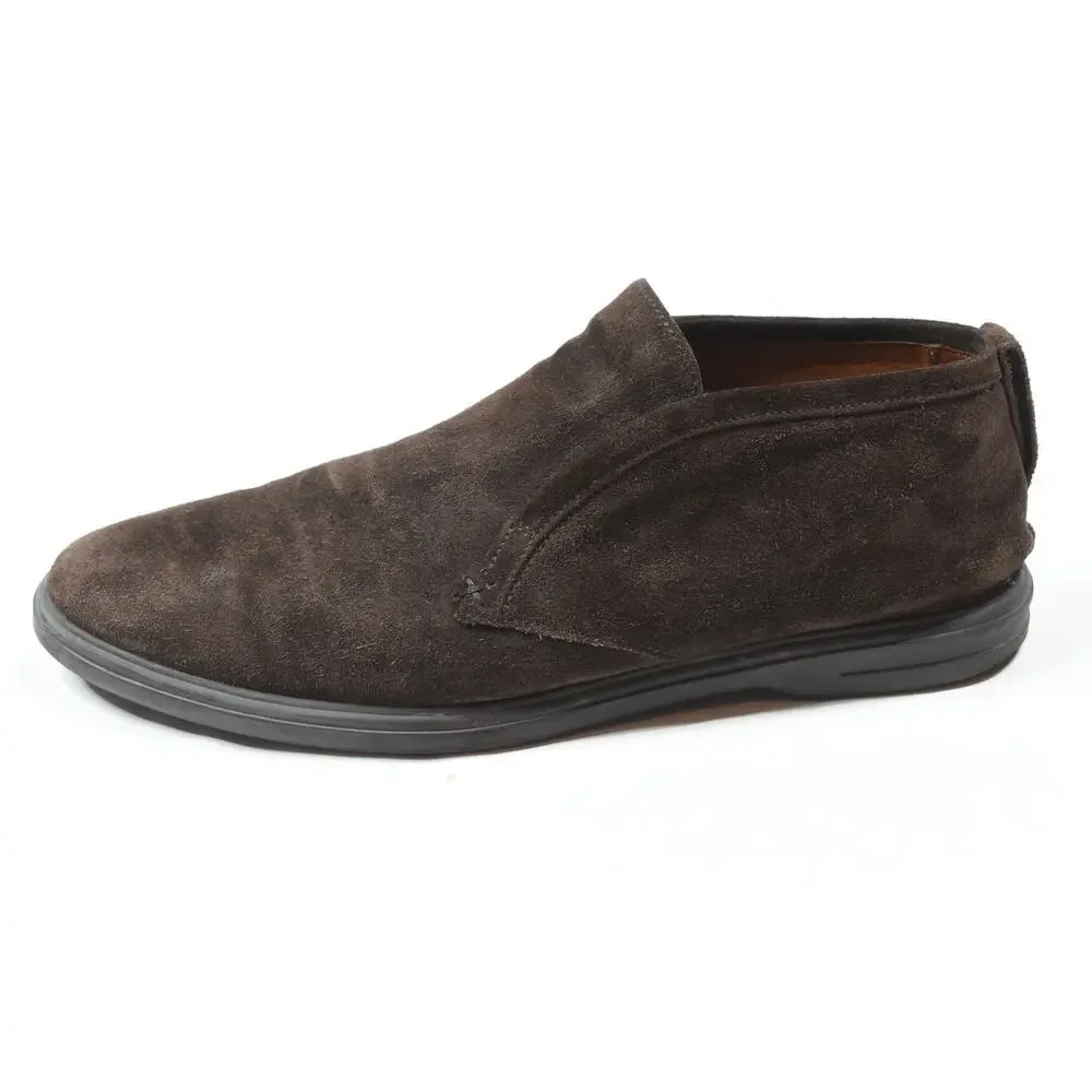 Peter Millar Collection Excursionist Chukka Boots Mens 8.5 Brown Suede Slip-On